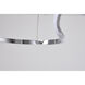 Canada LED 6 inch Chrome Flush Mount Ceiling Light
